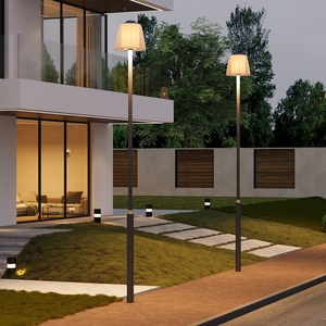 Lámpara Solar Moderna para Exteriores, IP65 Impermeable, para Jardín y Caminos - Product Image 1