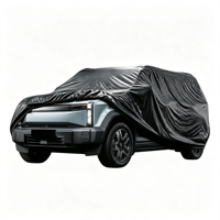 Accessoires de voiture Oxford, housse de voiture résistante à l'eau, protection UV, résistante aux rayures, anti-poussière pour SUV, véhicules tout-terrain
