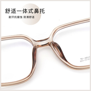 Montures de lunettes tendance surdimensionnées M8200, monture complète en titane léger, unisexe, verres en acrylique, origine Danyang - Product Image 4