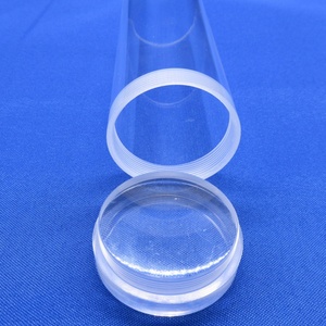 Tube en acrylique transparent avec vis extérieure, tube en acrylique transparent fileté - Product Image 6