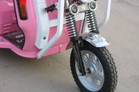 Tricycle électrique de luxe pour le transport touristique dans les hôtels, parcs et zones touristiques