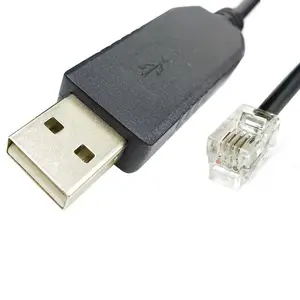 Prolific Chip PL2303TA USB RS232 to RJ22 for TLS2200 Printer Cable