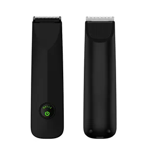LiLiPRO-Afeitadora eléctrica inalámbrica recargable por USB para hombre, recortadora de pelo corporal, resistente al agua