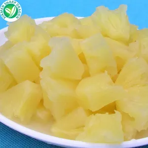 Venta caliente Salud Dados enlatados China Piña COMESTIBLE con 3 años de vida útil SD Tailandia Piña Exportación Piña tailandesa