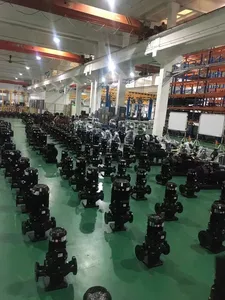 Commercial High Rise Building Low Noise Temperature Control Water Distribution Cast Iron Electric Single-Stage Centrifugal Pump