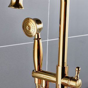 Robinet <span class=keywords><strong>de</strong></span> baignoire sur pied Gold Ball Robinet <span class=keywords><strong>de</strong></span> douche sur pied en <span class=keywords><strong>bois</strong></span> indépendant - Product Image 3