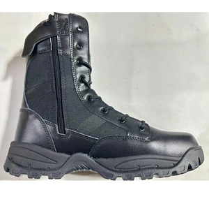Bottes de combat montantes personnalisées HBTB02 pour adultes, couleurs variées (gris, vert, noir, coyote, marron désert) – Vente en gros - Product Image 2