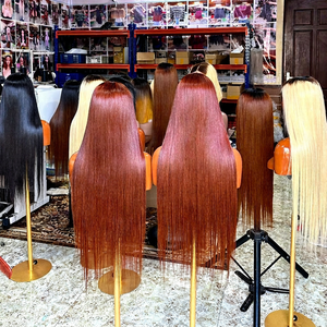 Premium Hair Products Vietnamese Raw Hair Lace <b>Front</b> <b>Wigs</b> Human Hair Smooth Straight <b>Wig</b> No Tangled - Product Image 1