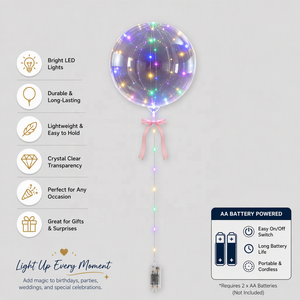 Matrimonio <span class=keywords><strong>di</strong></span> Natale Decorazione festa <span class=keywords><strong>di</strong></span> <span class=keywords><strong>compleanno</strong></span> Trasparente Trasparente Palloncino a bolle Bobo chiaro da 18 24 36 pollici - Product Image 2