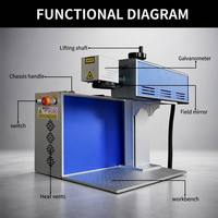 Máquina de Marcado Automotriz Láser 3D de Alta Velocidad con UV y CO2, Máquina de Grabado Láser 3D