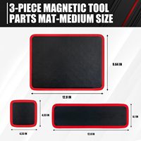 Support magnétique flexible pour outils, pour boulons, vis, clés, plateau magnétique pliable et outil de ramassage magnétique télescopique