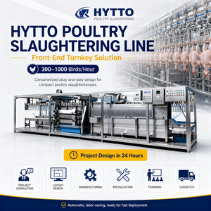 Équipement d'abattage de volailles mobile 1000BPH, certifié CE ISO, en acier inoxydable 304, solution complète pour ligne d'abattage de poulets, économique - Product Image 4