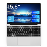Nueva Laptop de 15.6 Pulgadas, Intel N95 de Cuatro Núcleos a 1.7GHz, 16GB de RAM, 512GB SSD, Windows 11, 60Hz, Inglés, IPS Full HD, WiFi