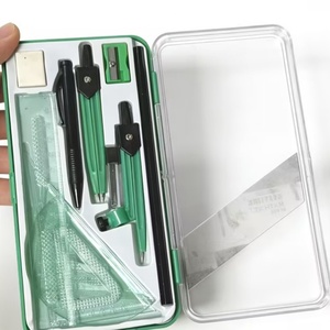 Ensemble mathématique de haute qualité de 11 pièces, boîte à dessin pour le dessin technique, ensemble professionnel pour l'apprentissage des mathématiques et le dessin pour les étudiants - Product Image 5
