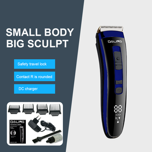 DALING DL-1050 Portable électrique sans fil hommes barbier métal professionnel tondeuse à cheveux LCD affichage numérique étanche à faible bruit - Product Image 3