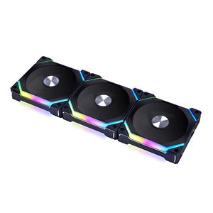 Ventilateur de boîtier PC <span class=keywords><strong>Lian</strong></span> <span class=keywords><strong>Li</strong></span> UNI <span class=keywords><strong>FAN</strong></span> SL120 V2-3B RGB PWM, nouveau refroidisseur de jeu avec dissipateur thermique en plastique pour boîtier d'ordinateur - Product Image 5