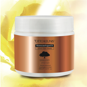 <span class=keywords><strong>Masque</strong></span> <span class=keywords><strong>capillaire</strong></span> réparateur nourrissant à l'huile d'argan biologique et à l'acide hyaluronique, kératine, OEM ODM professionnel - Product Image 1