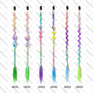 Nuovissimi Accessori <span class=keywords><strong>per</strong></span> Capelli Intrecciati a Mano <span class=keywords><strong>per</strong></span> <span class=keywords><strong>Bambini</strong></span>, Fibra a Bassa Temperatura, <span class=keywords><strong>Trecce</strong></span> <span class=keywords><strong>per</strong></span> <span class=keywords><strong>Bambini</strong></span> - Product Image 4