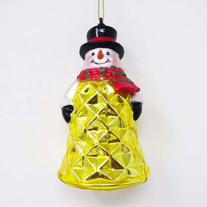 Großhandel Trend Spielzeug Produkte niedlichen Schneemann gelbe Glocke Anhänger - Product Image 1