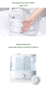 Umidificador de ar ultrassônico, difusor de aroma de produto para carro, 4l, escritório, controle remoto - Product Image 5