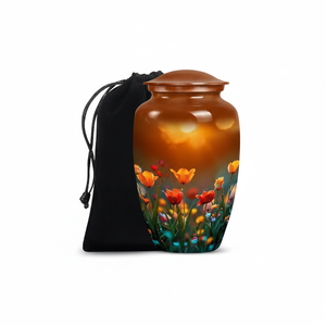 Urnas de latón para hombres y mujeres, urnas decorativas para cenizas de adultos, urnas de cremación, urnas hechas a mano, urnas funerarias - Product Image 1