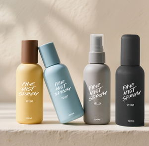 Sang Trọng Vòng Matte Màu Đen Màu Hồng Màu Xanh Nâu Nhựa Cơ Thể Khuôn Mặt Tốt Sương Phun Chai 30Ml 50Ml 100Ml 120Ml 4Oz 150Ml 200Ml 250Ml - Product Image 1