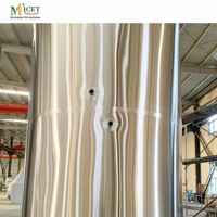 Réservoir de stockage en acier inoxydable à double enveloppe pour eau, jus, produits chimiques et huiles, capacités 5000L, 10000L, 20000L, équipement de fermentation