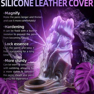 SHAZ Funda Única para Pene, Dildo Hueco con Anillo para el Pene, Funda Protectora para Pene, Anillo para el Pene, Juguetes Sexuales para Hombres - Product Image 2