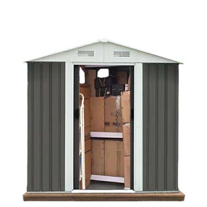Custom Pp Outdoor Storage High Quality Plastic Shed Carport Garden Storage Shed