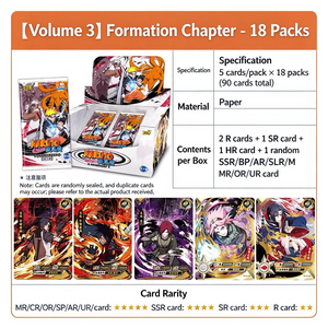 ขายส่งกล่องการ์ด Kayou <span class=keywords><strong>Naruto</strong></span> ระดับ Tier4 Wave3 ของแท้จากโรงงานโดยตรง - Product Image 3