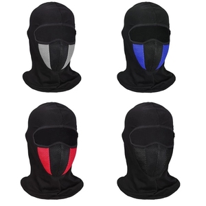 Masque facial respirant intégral pour moto, balaclava pour hommes et femmes, cyclisme, sports, écharpe anti-poussière et coupe-vent, couvre-chef - Product Image 4
