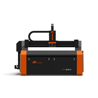 Machine de découpe laser à fibre pour tôles métalliques, haute précision, 6000W, avec système de contrôle Cypcut Fuji, refroidissement par eau, compatible AI BMP PLT DWG CNC