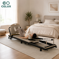 Machine de Pilates Reformer pour usage domestique, en acier au carbone, matériau métallique, réglable, durable, fonctionnement sûr, Reformer de Pilates Professionnel