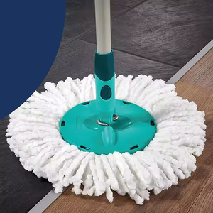 Vadrouille de remplacement compatible avec le système de vadrouille <span class=keywords><strong>Leifheit</strong></span> Clean Twist Disc 360 Spin Magic Mop pour tous les types de sols - Product Image 5