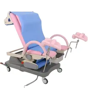 Hospital good quality medical gynecology obstetric labor electric adjustable gynecological delivery examination bed