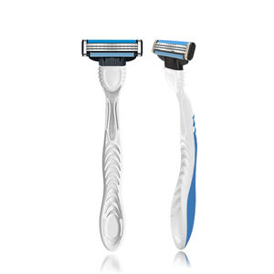 Di alta qualità Flash usa e getta rasoio LM33 tripla lama con striscia lubrificante per la cura personale degli uomini rasatura - Product Image 4