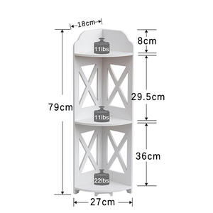 Estante <span class=keywords><strong>de</strong></span> esquina <span class=keywords><strong>de</strong></span> almacenamiento para sala <span class=keywords><strong>de</strong></span> estar, estante <span class=keywords><strong>de</strong></span> flores, baño, dormitorio, mesita <span class=keywords><strong>de</strong></span> noche, estante <span class=keywords><strong>de</strong></span> piso <span class=keywords><strong>de</strong></span> almacenamiento triangular - Product Image 1