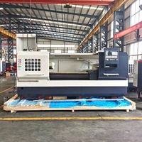 Torno de Cama Plana Paralela con Control Numérico Fanuc GSK, Máquina CNC de Alta Precisión Cak6161 en Venta