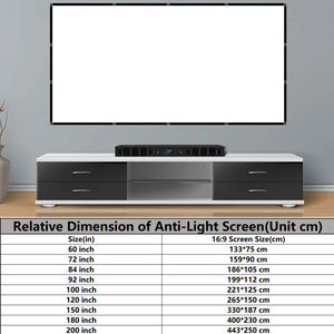 Pantalla de Proyector Plegable Portátil para Teléfono Móvil de 100 120 Pulgadas, Pantalla de Proyección ALR Compacta Lista para Enviar para el Hogar y Exteriores - Product Image 5