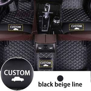 Ensemble complet de luxe en cuir personnalisé 5D Tapis de sol de voiture tous temps pour - Product Image 2