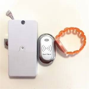 Kunci loker Gym RFID tanpa kunci cerdas kabinet Sensor kartu elektronik kunci RFID