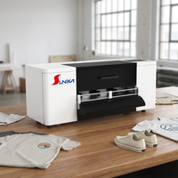 Imprimante DTF Sunika 12 pouces F1080 intelligente entièrement automatique avec circulation d'encre blanche pour vêtements