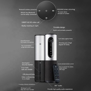 Nueva Cámara Web para Videoconferencias CC2000E en Stock, Conexión para Grupos Pequeños, Cámara HD 1080p + Altavoz CC20 - Product Image 5