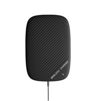 Chargeur sans fil puissant de 40mm longue distance sous le bureau charge rapide pour Smartphones Port DC Protection OTP