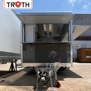 Carrito de Comida Callejera Económico, Remolque de Comida <span class=keywords><strong>para</strong></span> BBQ y Helados con Equipamiento de Cocina Completo, Camión de Pizza en Venta - Product Image 3