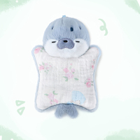 Pendentifs en peluche anti-stress en forme de phoque de dessin animé mignon, décorations de sac, poupées apaisantes et cadeaux d'anniversaire