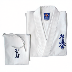 Uniforme Karate Kyokushin Personalizzata di Alta Qualità, 100% Cotone, Ichigeki <span class=keywords><strong>Dogi</strong></span>, Anti-ristretto, 240g, per Allenamento - Product Image 1