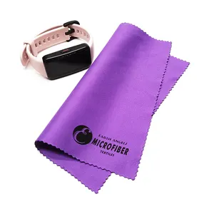 Polishing Cleaning Cloth On-time Shipping Microfiber Chamois Jewelry Diamond Cleaning Polishing Cloth