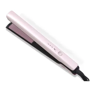 New ceramic ionic flat iron piastra per capelli e bigodino 2 in 1 professional salon piastra per capelli con schermo LCD a 430 gradi