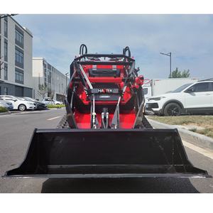 Мини-гусеничный малый погрузчик Бетономешалка 1200 кг компактный мини-погрузчик для продажи по низкой цене - Product Image 2